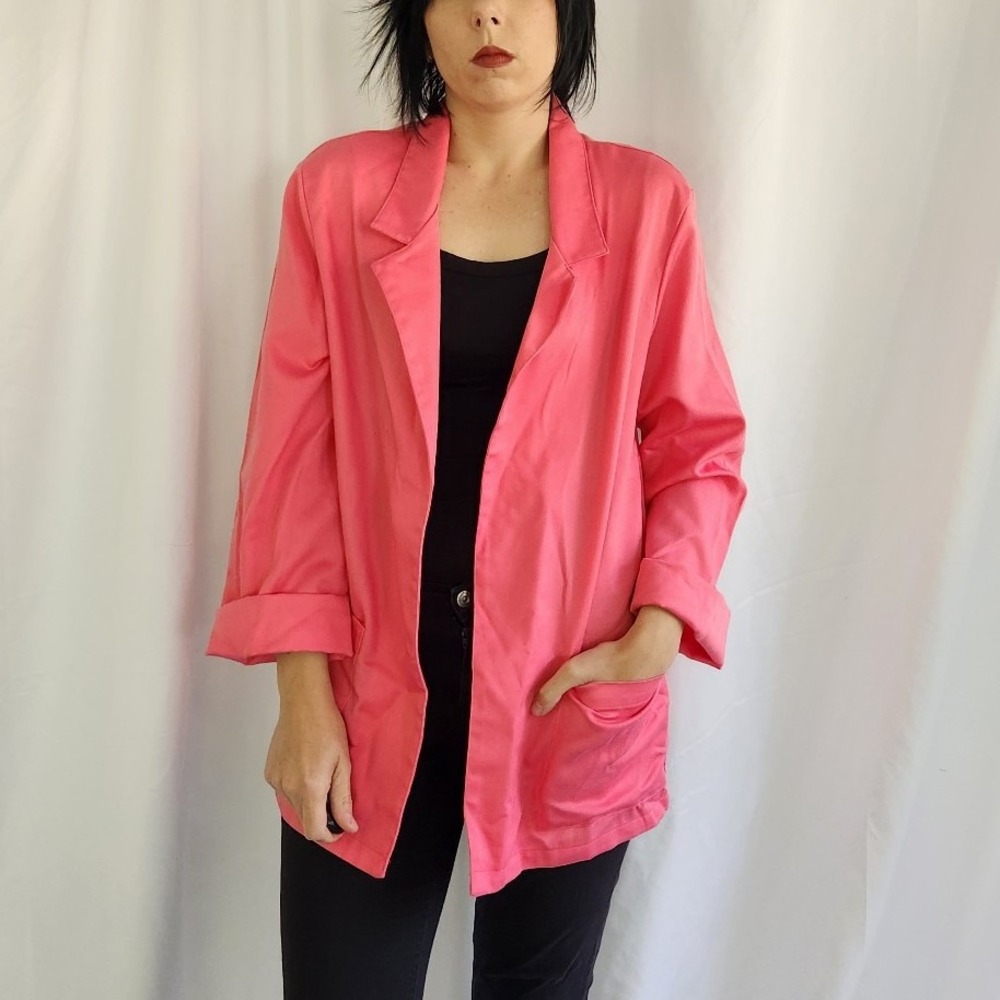 80s/90s Pink Slouchy Blazer‎